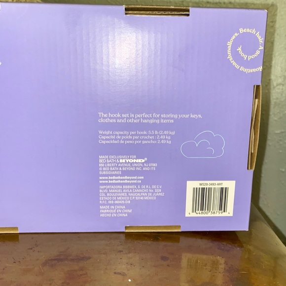 WILD SAGE 3 PIECE GEMSTONE DECORATIVE HOOKS - Picture 7 of 8